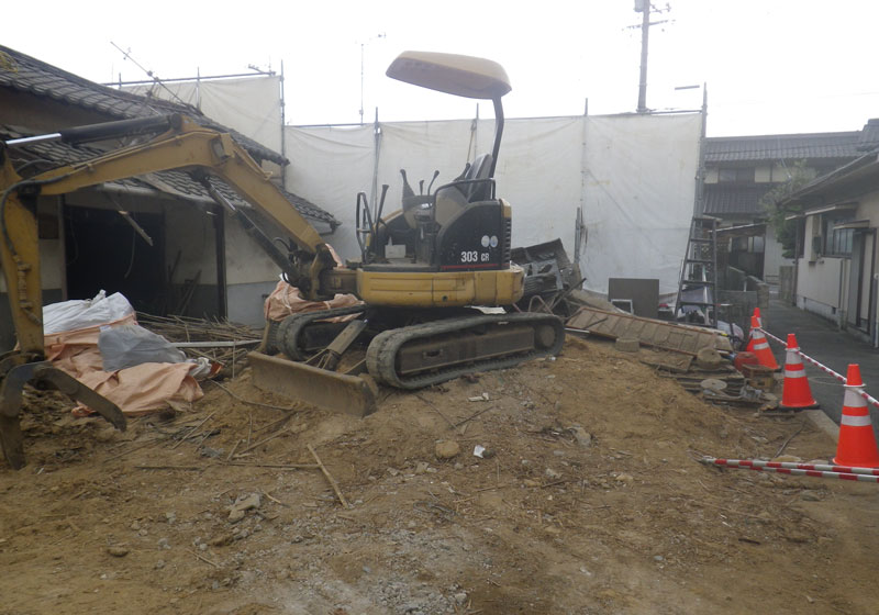 RESULTS｜施工実績｜O様家屋 解体